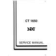 SEG CT1600 Instrukcja Serwisowa