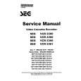 SEG VCR5361 Instrukcja Serwisowa