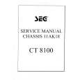 SEG CT8050 Instrukcja Serwisowa