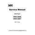 SEG DVD2001 Instrukcja Serwisowa